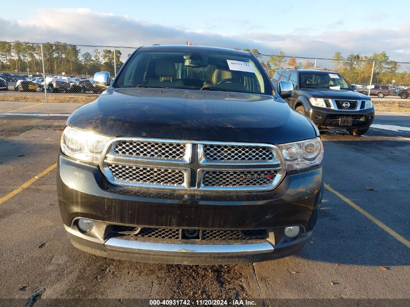 2013 Dodge Durango Citadel VIN: 1C4SDHET4DC667155 Lot: 40931742