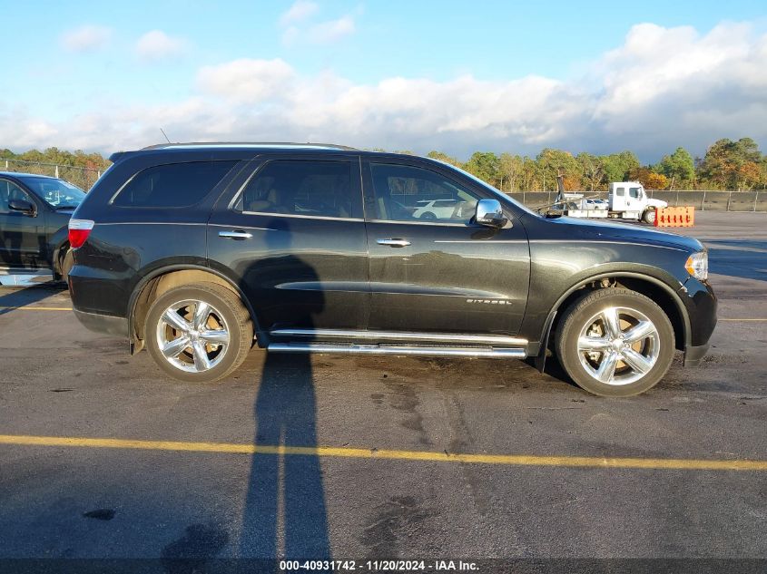 2013 Dodge Durango Citadel VIN: 1C4SDHET4DC667155 Lot: 40931742