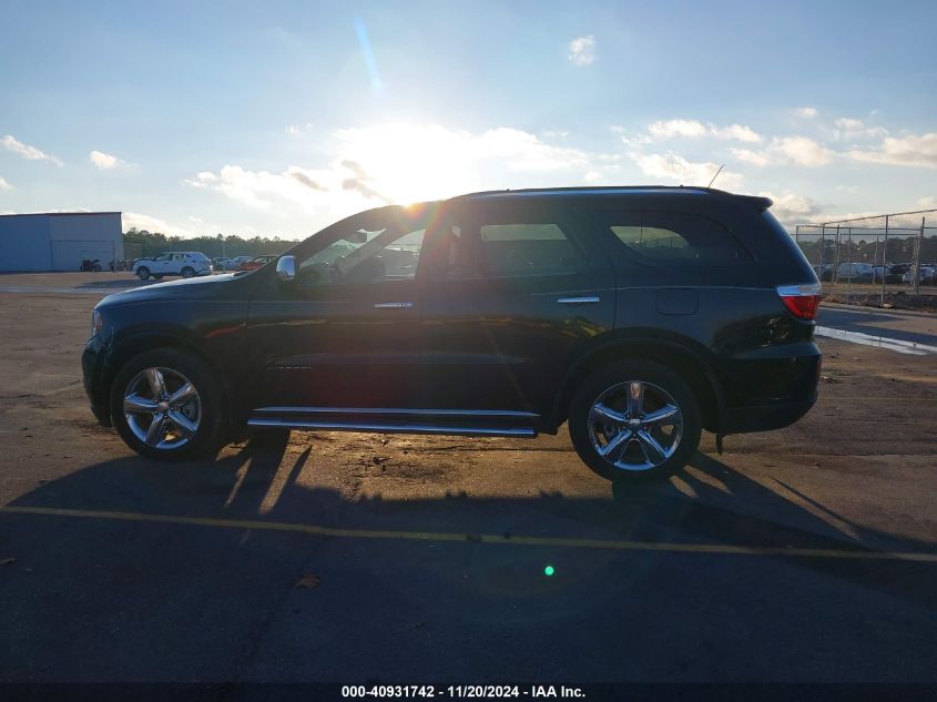 2013 Dodge Durango Citadel VIN: 1C4SDHET4DC667155 Lot: 40931742