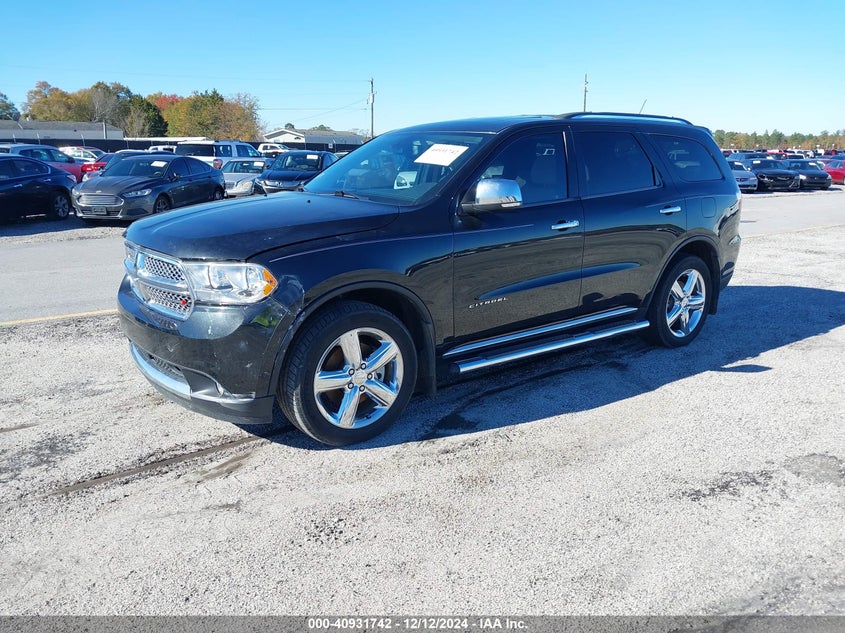 Vin: 1c4sdhet4dc667155, lot: 41421470, dodge durango citadel 20132
