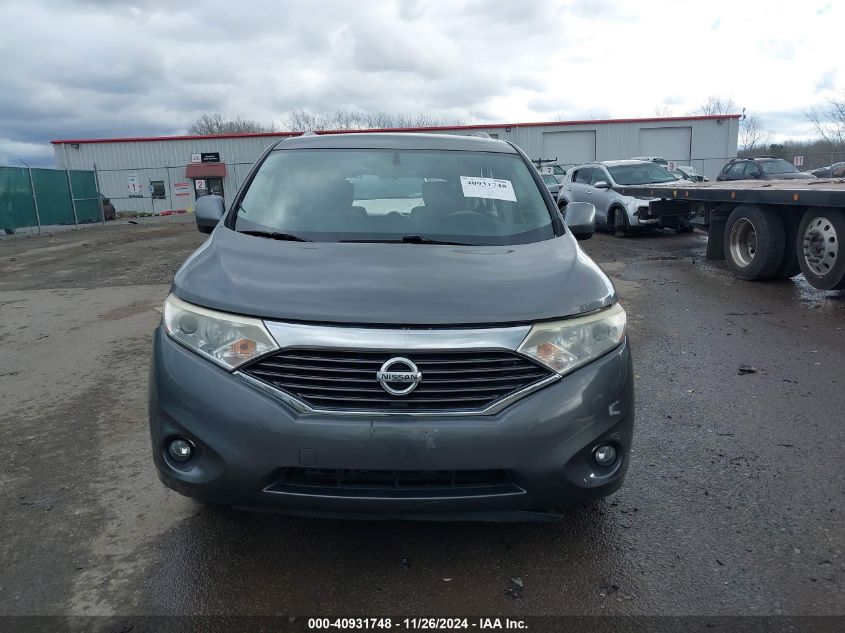 2014 Nissan Quest Sv VIN: JN8AE2KPXE9106149 Lot: 40931748