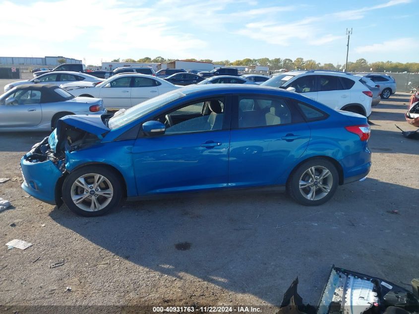 2014 Ford Focus Se VIN: 1FADP3F24EL172390 Lot: 40931763