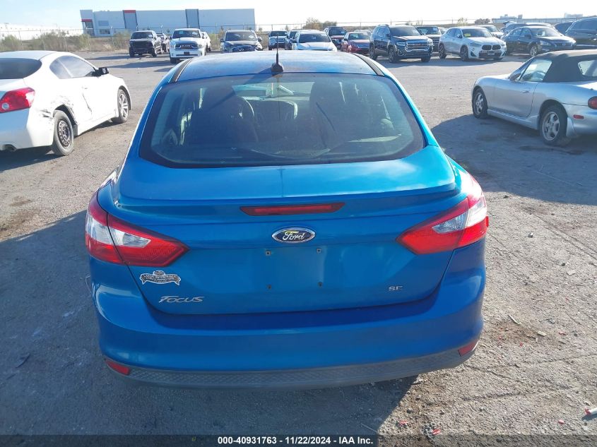 2014 Ford Focus Se VIN: 1FADP3F24EL172390 Lot: 40931763