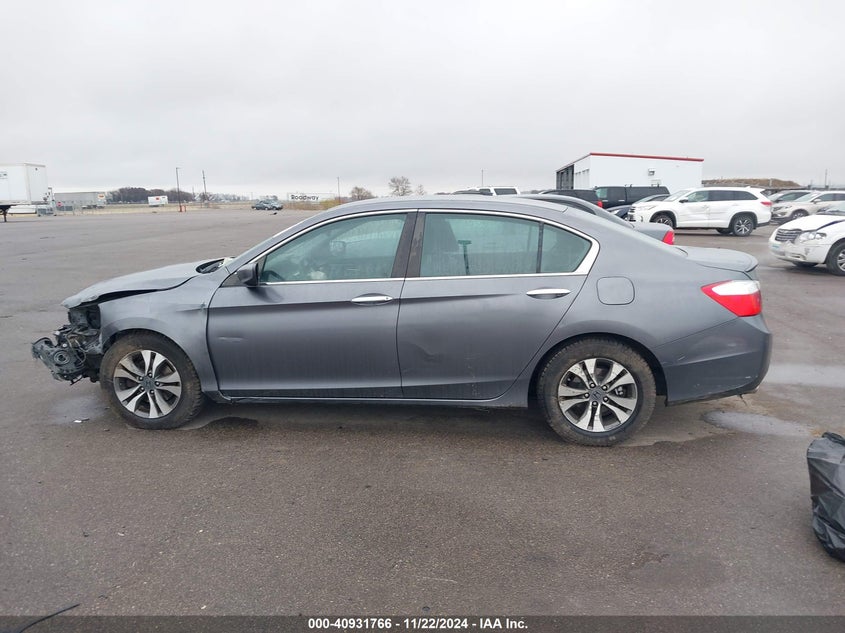 2013 HONDA ACCORD VIN: 1HGCR2F58DA057730