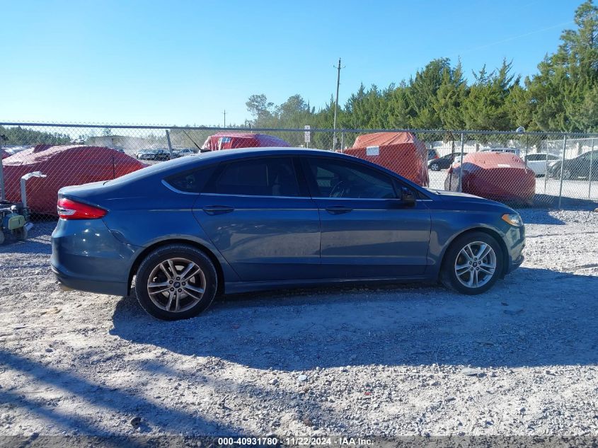 2018 Ford Fusion Se VIN: 3FA6P0H72JR104276 Lot: 40931780