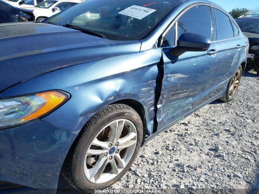 2018 Ford Fusion Se VIN: 3FA6P0H72JR104276 Lot: 40931780