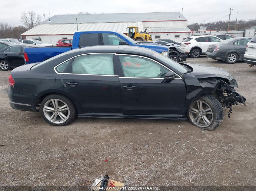 2015 VOLKSWAGEN PASSAT VIN: 1VWCM7A31FC117514