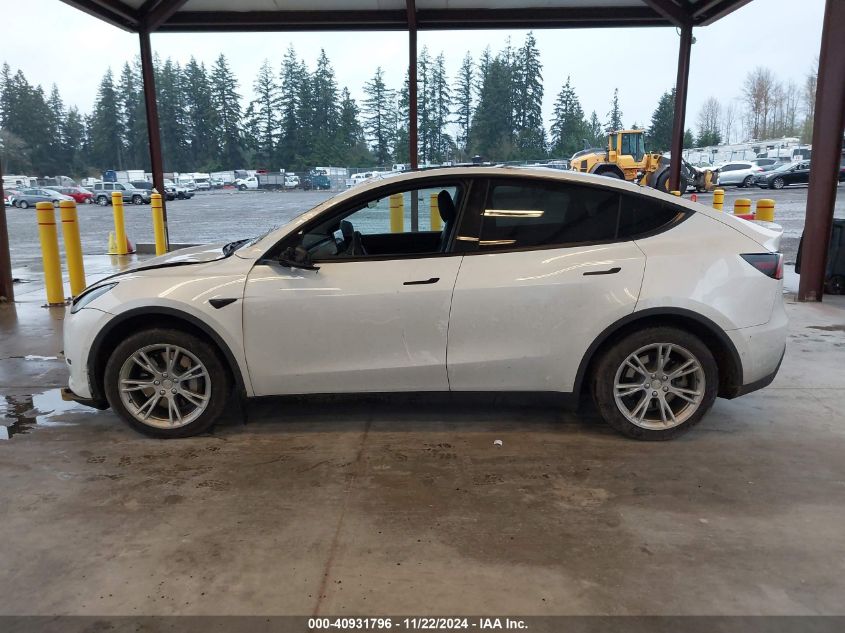 2021 Tesla Model Y Long Range Dual Motor All-Wheel Drive VIN: 5YJYGDEE6MF117891 Lot: 40931796