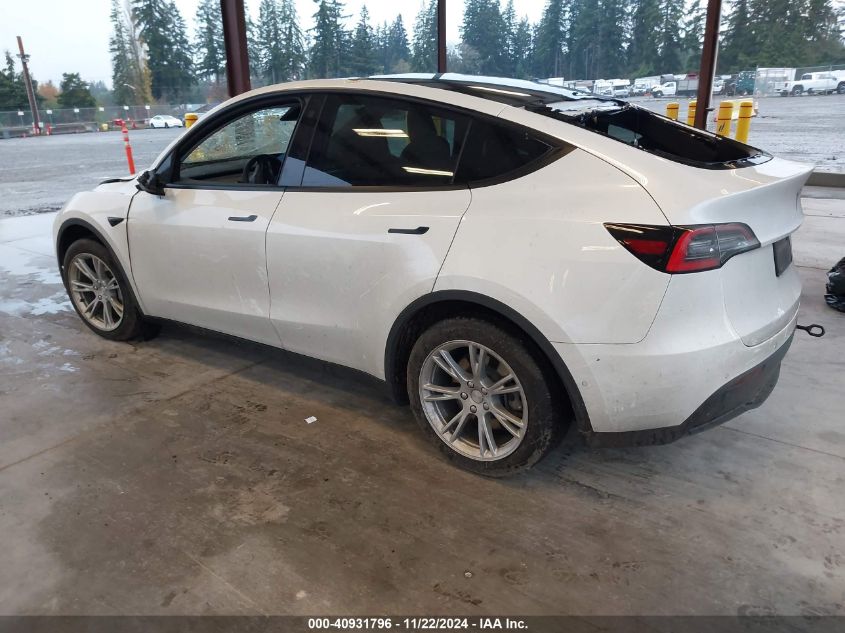 VIN 5YJYGDEE6MF117891 2021 Tesla Model Y, Long Rang... no.3