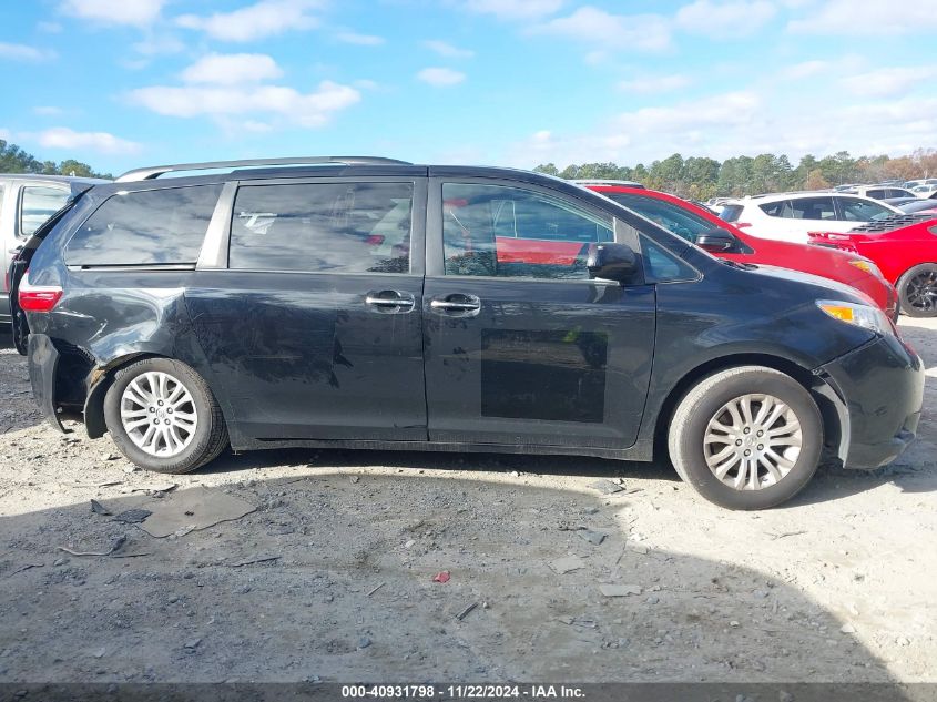 2015 Toyota Sienna Xle 8 Passenger VIN: 5TDYK3DC9FS581944 Lot: 40931798