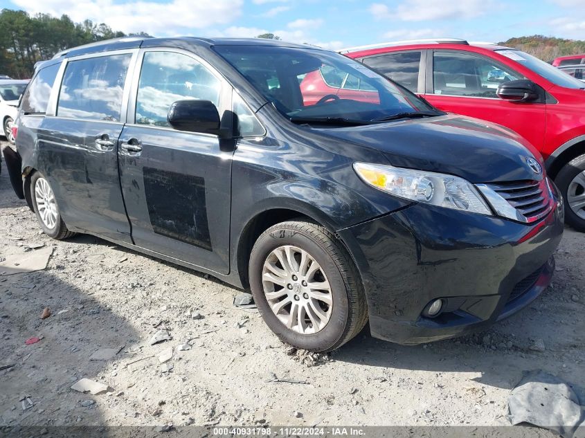 2015 Toyota Sienna Xle 8 Passenger VIN: 5TDYK3DC9FS581944 Lot: 40931798