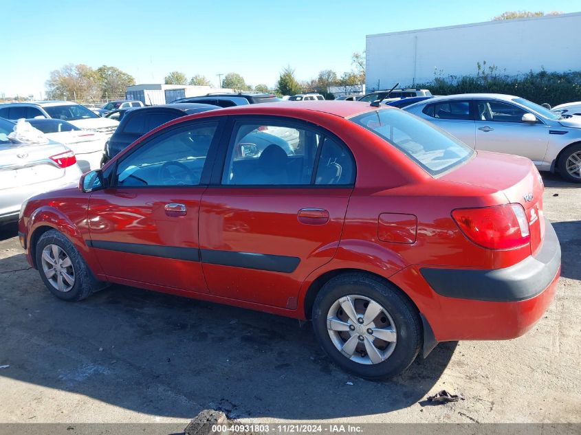 2008 Kia Rio Lx VIN: KNADE123086341369 Lot: 40931803