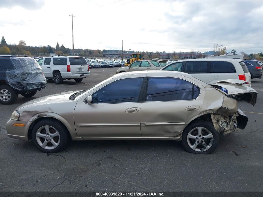 2000 Nissan Maxima Gle/Gxe/Se VIN: JN1CA31A4YT201920 Lot: 40931820