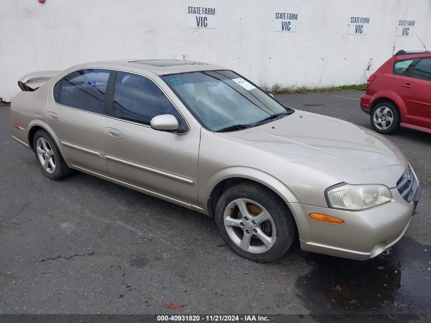 2000 Nissan Maxima Gle/Gxe/Se VIN: JN1CA31A4YT201920 Lot: 40931820