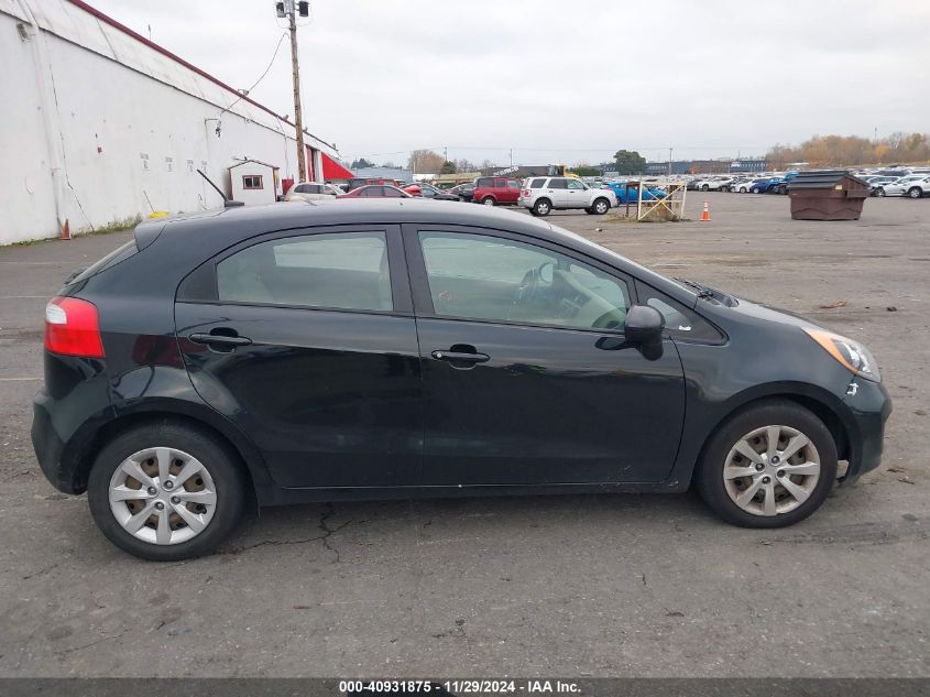 2014 Kia Rio Lx VIN: KNADM5A35E6410807 Lot: 40931875