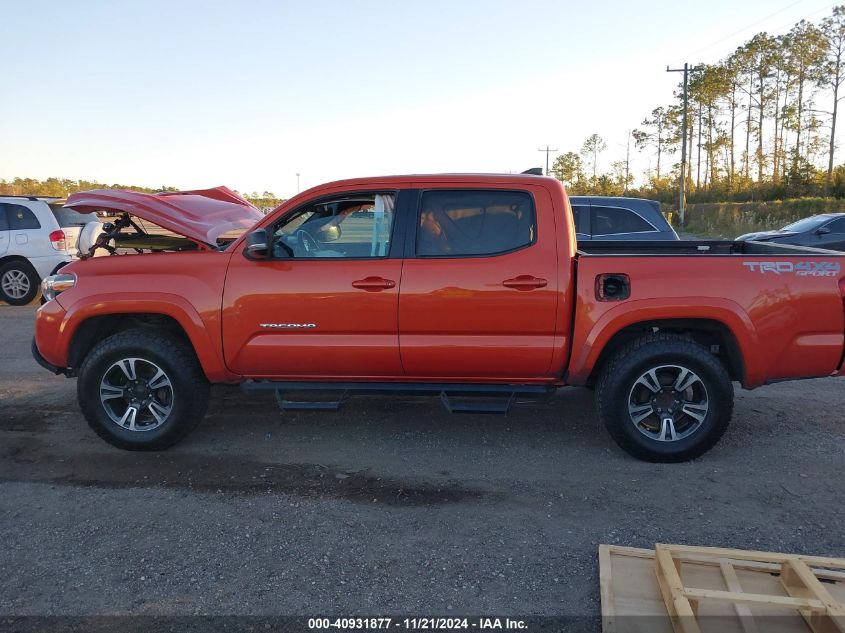 2017 Toyota Tacoma Trd Sport VIN: 5TFCZ5AN4HX094249 Lot: 40931877