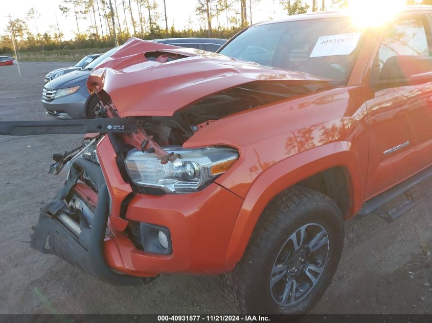 2017 Toyota Tacoma Trd Sport VIN: 5TFCZ5AN4HX094249 Lot: 40931877