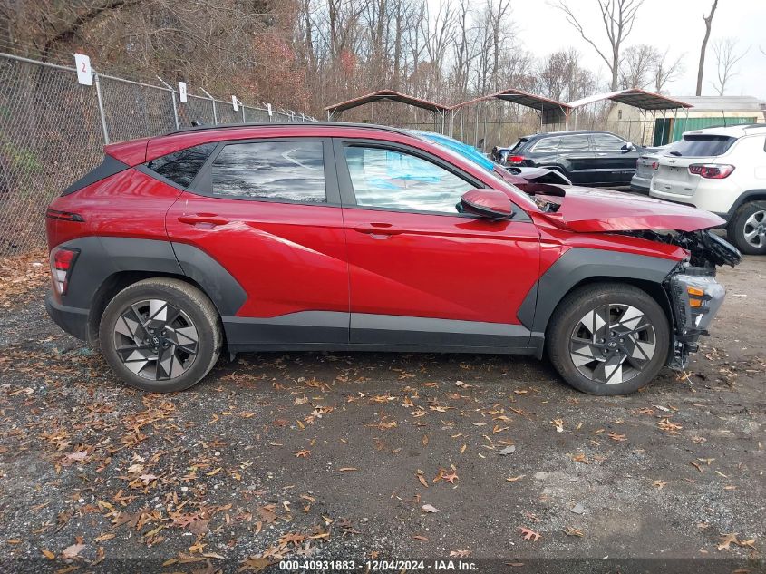 2024 Hyundai Kona Sel VIN: KM8HB3AB8RU137042 Lot: 40931883