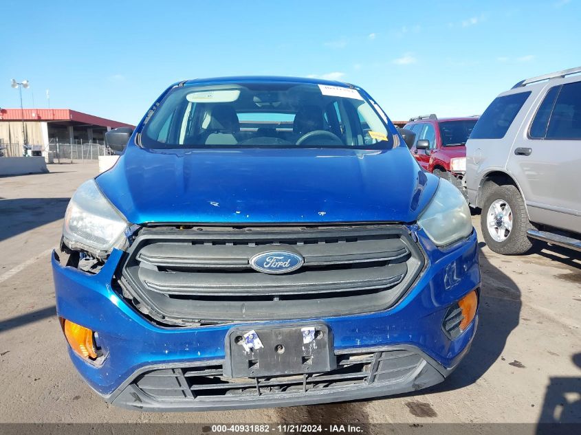 2017 Ford Escape S VIN: 1FMCU0F77HUE09845 Lot: 40931882