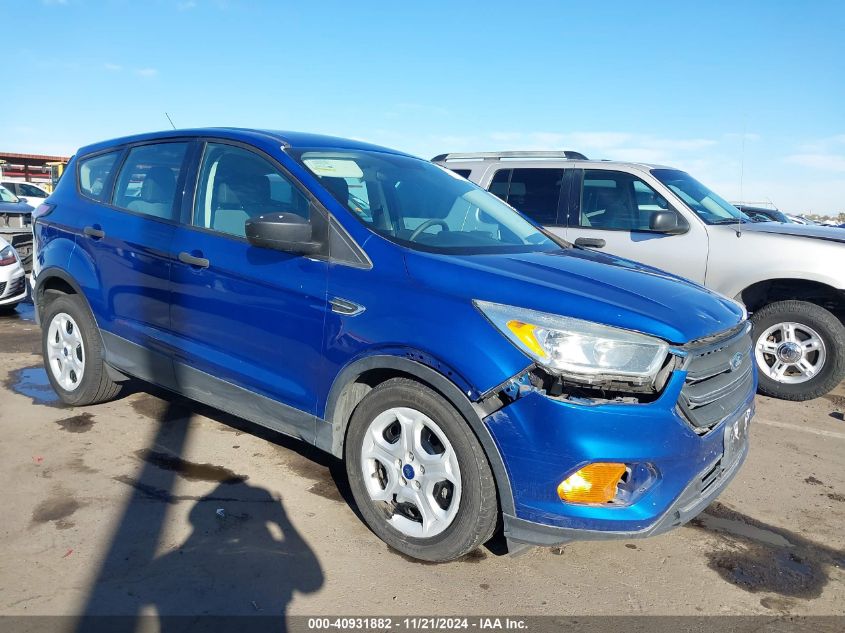 2017 FORD ESCAPE S - 1FMCU0F77HUE09845