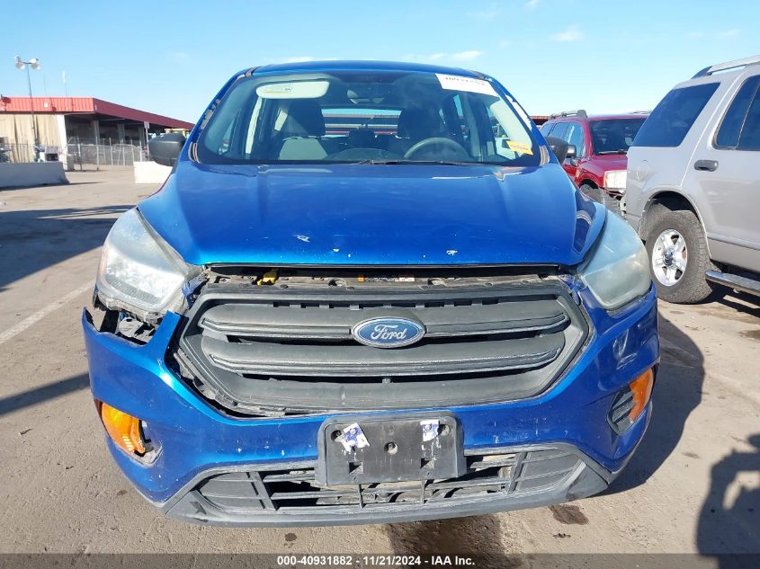 2017 Ford Escape S VIN: 1FMCU0F77HUE09845 Lot: 40931882