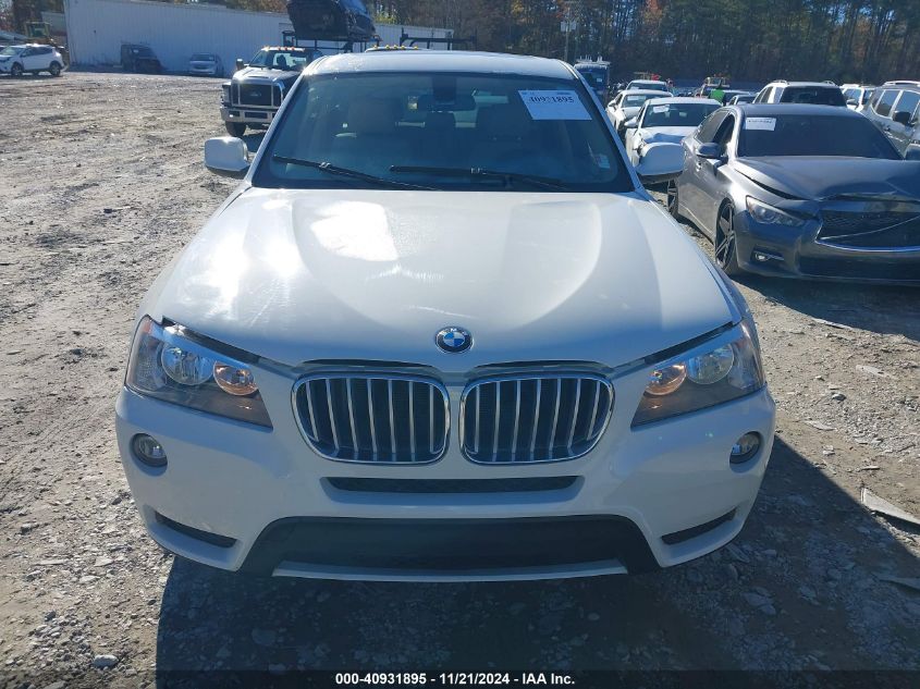 2013 BMW X3 xDrive28I VIN: 5UXWX9C59D0D02699 Lot: 40936375