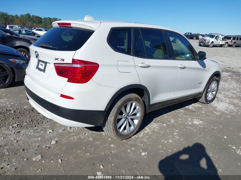 2013 BMW X3 xDrive28I VIN: 5UXWX9C59D0D02699 Lot: 40936375