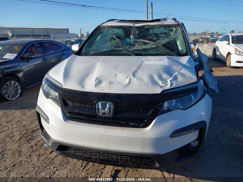 2022 Honda Pilot 2Wd Special Edition VIN: 5FNYF5H28NB015732 Lot: 40931902