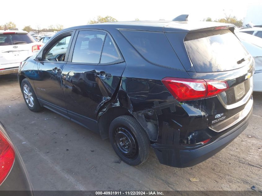 2021 Chevrolet Equinox Fwd Ls VIN: 2GNAXHEV4M6156534 Lot: 40931911