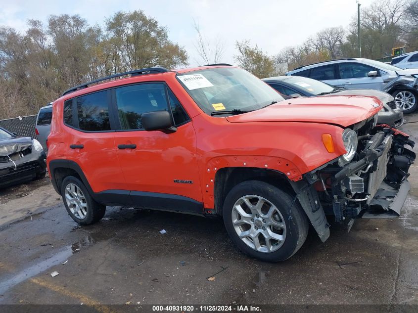 VIN ZACCJBABXJPJ55671 2018 Jeep Renegade, Sport 4X4 no.13