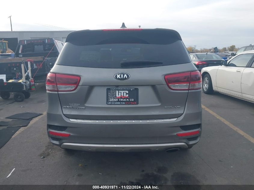 2017 Kia Sorento 3.3L Sxl VIN: 5XYPKDA59HG304752 Lot: 40931971