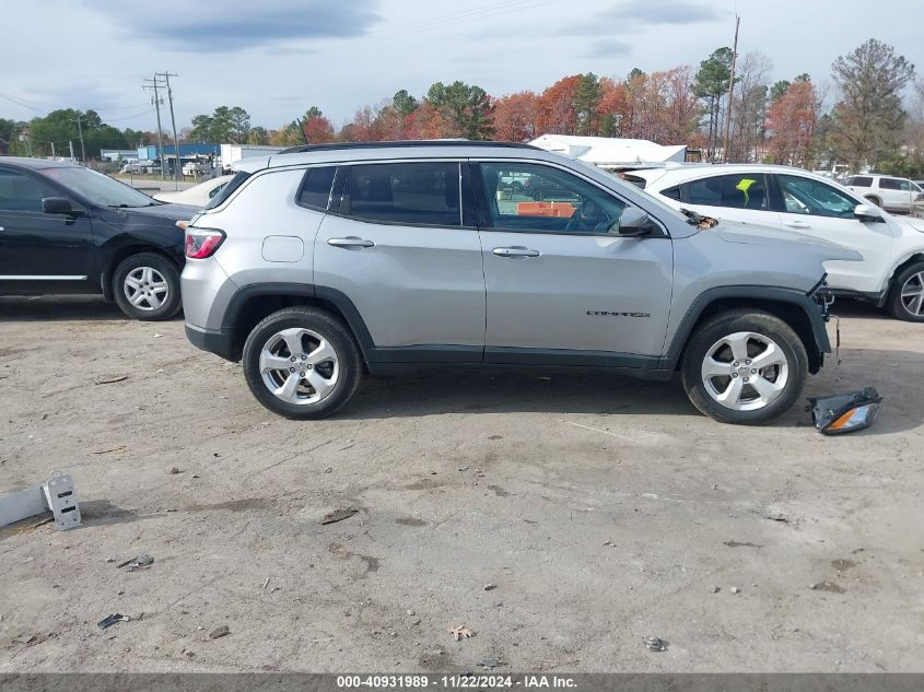 2018 Jeep Compass Latitude Fwd VIN: 3C4NJCBB7JT287117 Lot: 40931989