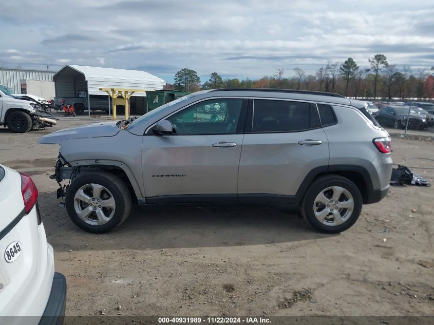 2018 Jeep Compass Latitude Fwd VIN: 3C4NJCBB7JT287117 Lot: 40931989