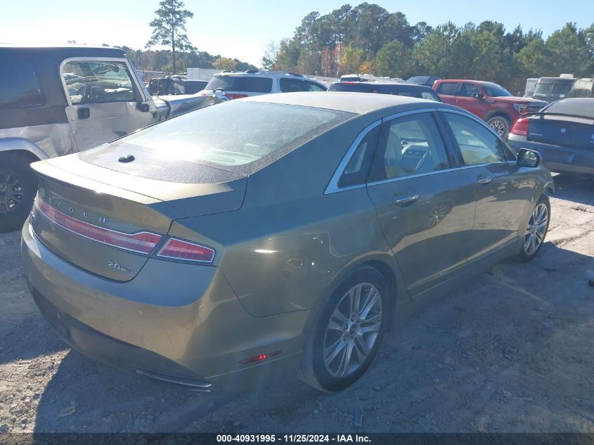 VIN 3LN6L2G99DR801142 2013 Lincoln MKZ no.4