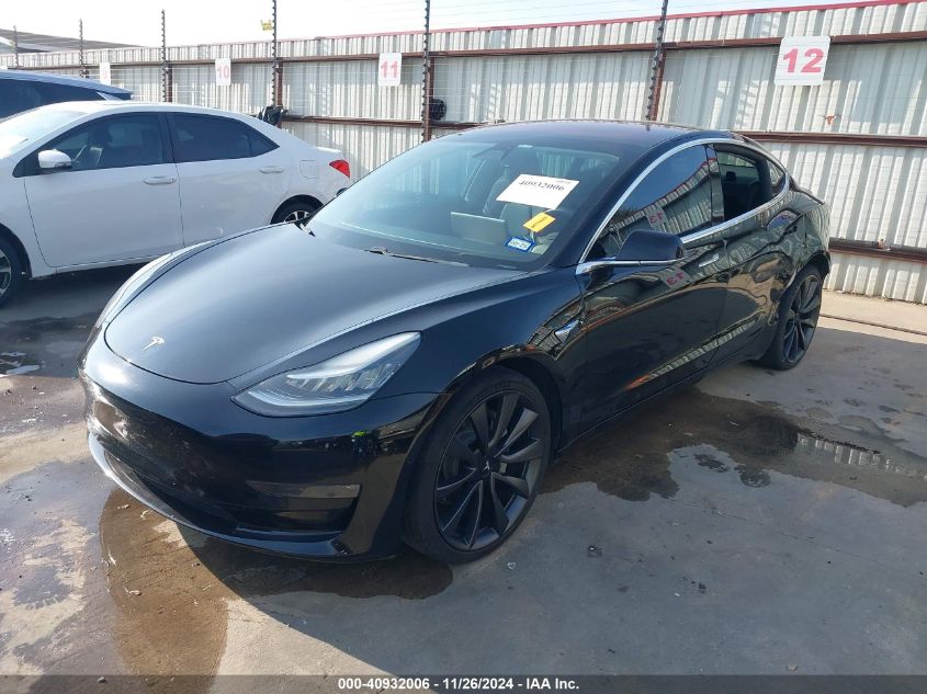 VIN 5YJ3E1EB0JF130796 2018 TESLA MODEL 3 no.2