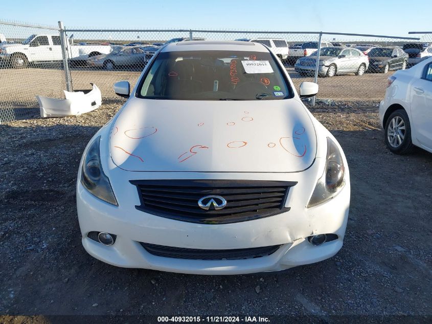 2012 Infiniti G37X VIN: JN1CV6AR3CM671306 Lot: 40932015