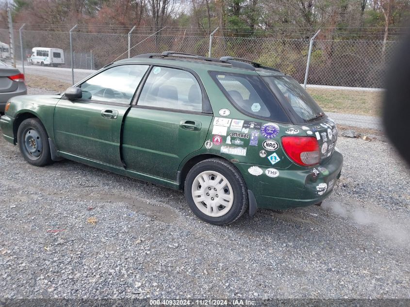 2002 Subaru Impreza 2.5Ts VIN: JF1GG65592H830827 Lot: 40932024