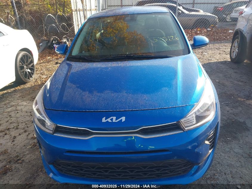 2023 Kia Rio S VIN: 3KPA24AD2PE538126 Lot: 40932025