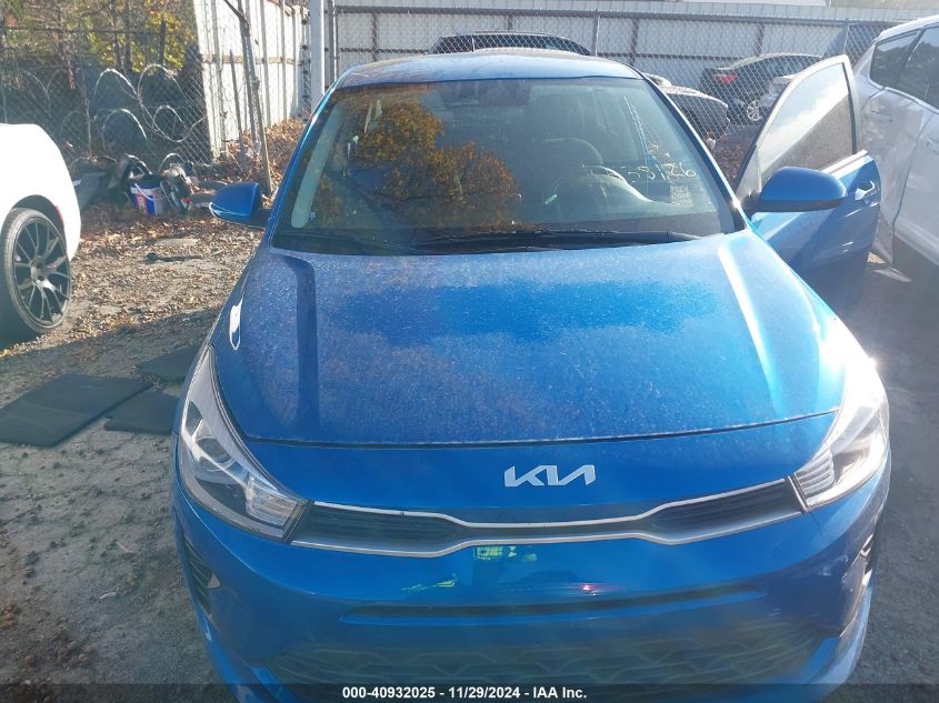 2023 Kia Rio S VIN: 3KPA24AD2PE538126 Lot: 40932025