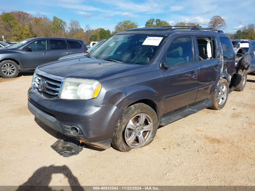 VIN 5FNYF4H6XFB008196 2015 Honda Pilot, Ex-L no.2