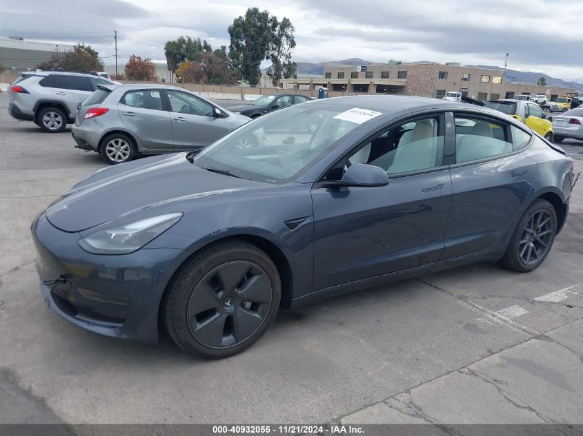 2023 Tesla Model 3 Rear-Wheel Drive VIN: 5YJ3E1EA6PF614276 Lot: 40932055