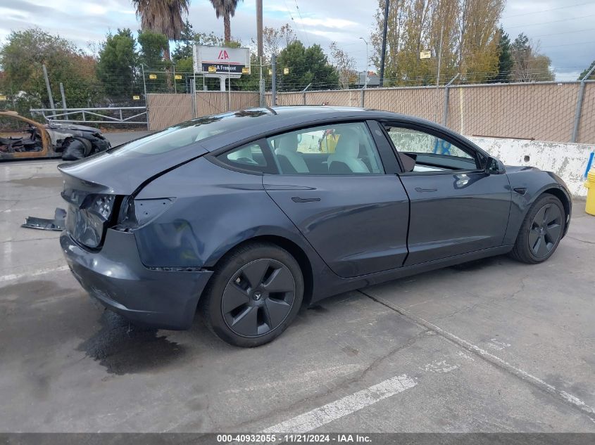 2023 Tesla Model 3 Rear-Wheel Drive VIN: 5YJ3E1EA6PF614276 Lot: 40932055