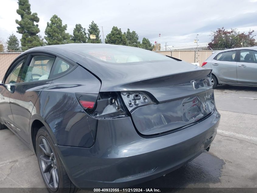 2023 Tesla Model 3 Rear-Wheel Drive VIN: 5YJ3E1EA6PF614276 Lot: 40932055