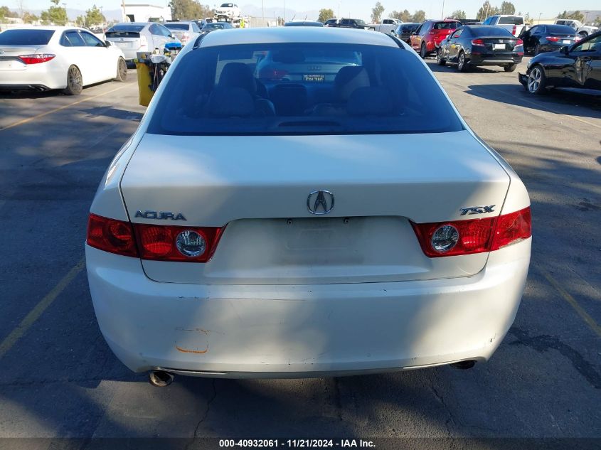 2004 Acura Tsx VIN: JH4CL96854C026022 Lot: 40932061