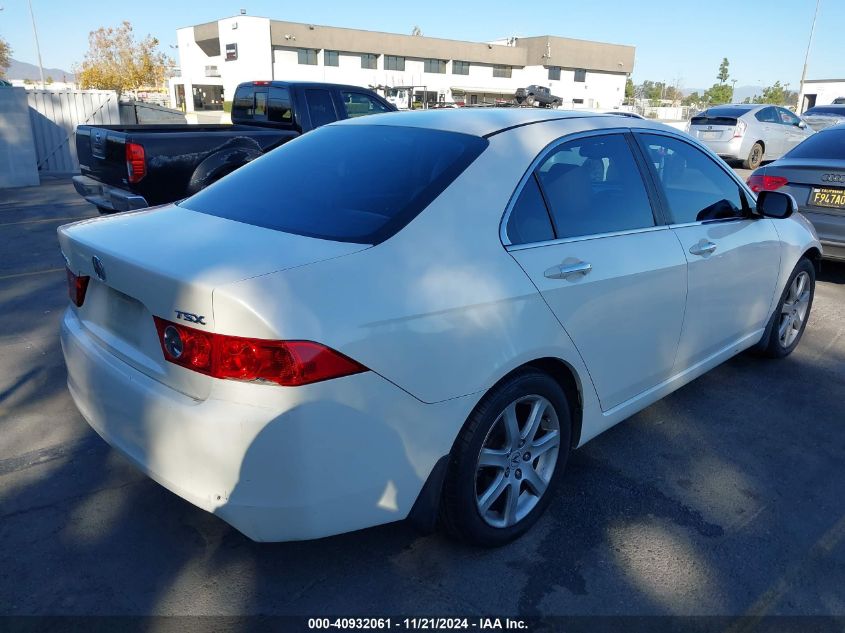 2004 Acura Tsx VIN: JH4CL96854C026022 Lot: 40932061