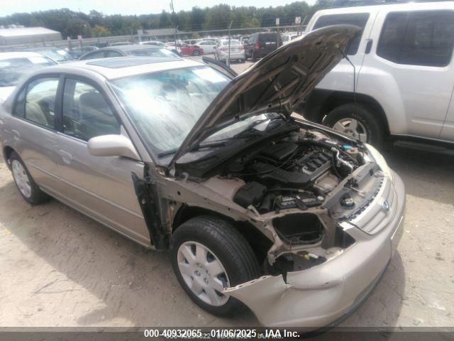 2002 Honda Civic Ex VIN: 2HGES26792H568277 Lot: 40932065