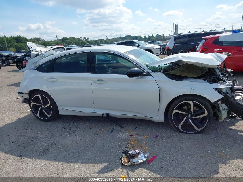 2021 Honda Accord Sport Special Edition VIN: 1HGCV1F45MA125138 Lot: 40932076