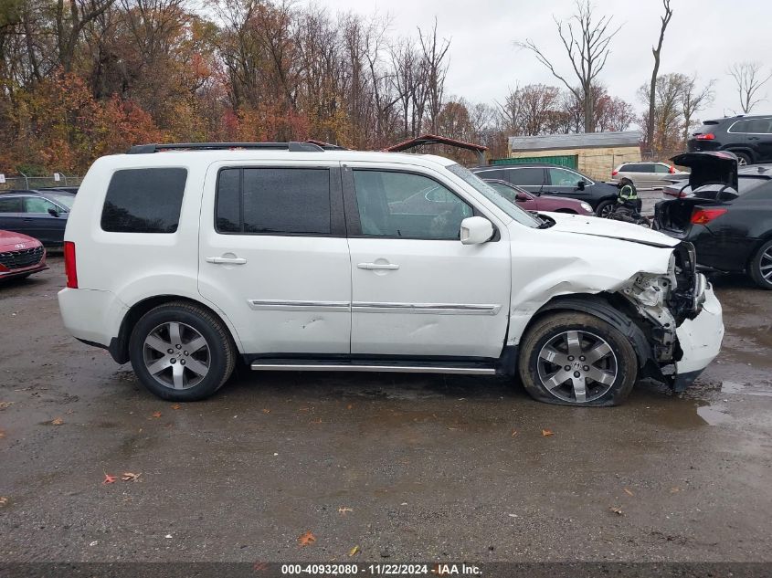 2013 Honda Pilot Touring VIN: 5FNYF4H95DB013832 Lot: 40932080