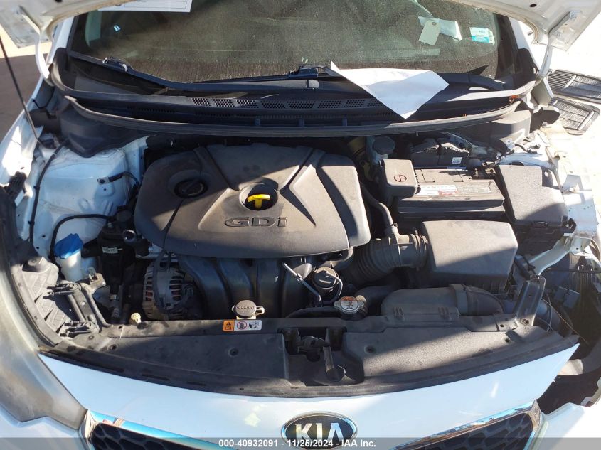 VIN KNAFX5A87E5241648 2014 KIA Forte, EX no.10