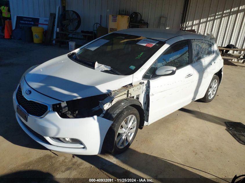 VIN KNAFX5A87E5241648 2014 KIA Forte, EX no.2